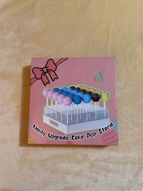 Newly Upgrade White Cake Pop Stand - Party Dessert Display
